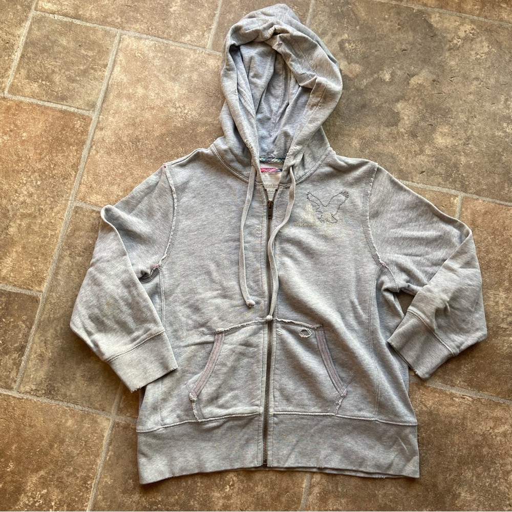American Eagle Large Gray Hoodie
